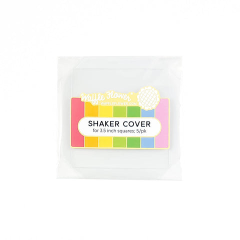 WAFFLE FLOWER: Shaker Cover | 3.5" Square | 5PK