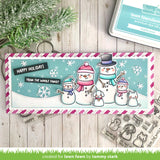 LAWN FAWN: Frosty Family Add-On | Stamp