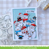 LAWN FAWN: Frosty Family Add-On | Stamp