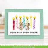 LAWN FAWN: Birthday Candles | Layering Stencils