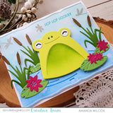 WAFFLE FLOWER:  Inquisitive Frogs | Die