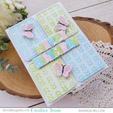 WAFFLE FLOWER: Multiple Butterflies | Combo Stencil & Die
