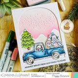 MAMA ELEPHANT:  Deliver Winter Joy | Stamp and Creative Cuts Bundle