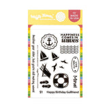 WAFFLE FLOWER: Postage Collage Beach Days | Stamp