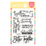 WAFFLE FLOWER: Better Together | Stamp