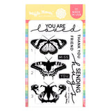 WAFFLE FLOWER: Butterfly Trio | Stamp
