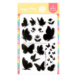 WAFFLE FLOWER: Postage Collage Wild Butterflies | Stamp