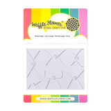 WAFFLE FLOWER:  Postage Collage Envelope | Die