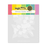 WAFFLE FLOWER: Hibiscus Cluster | Stencil