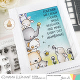MAMA ELEPHANT: Peekabuddies | Stamp