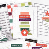 CONCORD & 9 th :  So Many Sayings | Stamp & Die Bundle