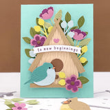 CONCORD & 9 th : Birdhouse Blossoms | Die