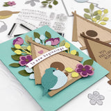 CONCORD & 9 th : Birdhouse Blossoms | Die