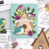 CONCORD & 9 th : Birdhouse Blossoms | Die