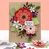 CONCORD & 9 th :  Paper Posy | Embossing Folder & Die Bundle