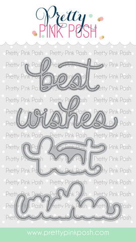 PRETTY PINK POSH: Best Wishes Shadow | Die