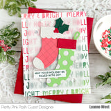 PRETTY PINK POSH:  Sentiment Strips | Christmas | Stamp