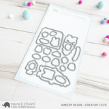 MAMA ELEPHANT: Bakery Bears | Stamp and Creative Cuts Bundle