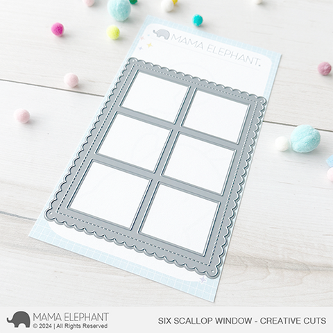MAMA ELEPHANT: Six Scallop Window | Creative Cuts