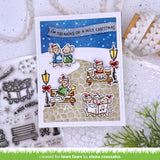 LAWN FAWN: Caroling Mice | Stamp, Die & Stencil Bundle