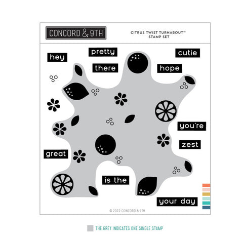 CONCORD & 9 th : Citrus Twist | Turnabout | Stamp