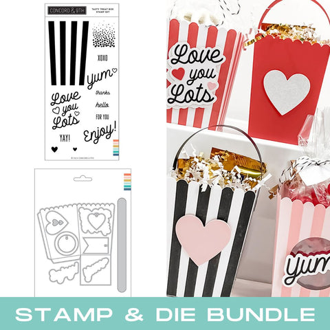 CONCORD & 9 th :  Tasty Treat Box | Stamp & Die Bundle