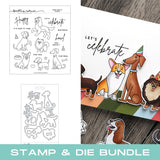 CONCORD & 9 th :  Puppy Paw-ty | Stamp & Die Bundle