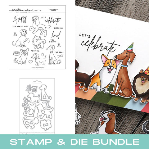 CONCORD & 9 th :  Puppy Paw-ty | Stamp & Die Bundle