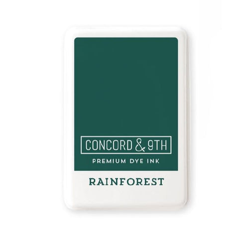 CONCORD & 9 TH: Premium Dye Ink Pad | Rainforest