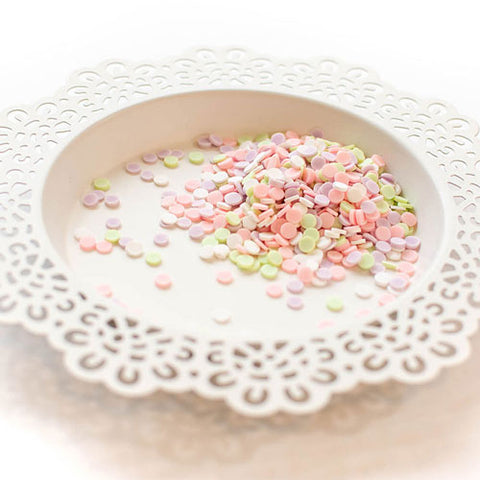 PRETTY PINK POSH:  Clay Confetti | Cotton Candy