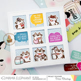 MAMA ELEPHANT: Little Cow Agenda | Stamp