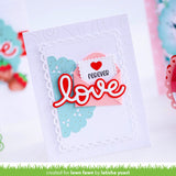 LAWN FAWN: Henry's Build-a-Sentiment | Love | Stamp