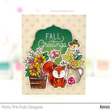 PRETTY PINK POSH:  Fall Bouquets | Stamp & Die Bundle