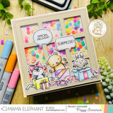 MAMA ELEPHANT:  Simple Friends Bubbles | Stamp and Creative Cuts Bundle