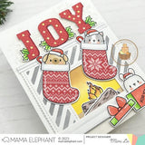 MAMA ELEPHANT:  Holiday Huggers | Stamp and Creative Cuts Bundle