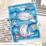 MAMA ELEPHANT: Me and My Whale | Stamp and Creative Cuts Bundle