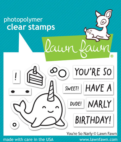 LAWN FAWN: You're So Narly | Stamp