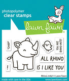 LAWN FAWN: Rhino-mite! | Stamp