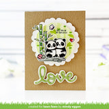 LAWN FAWN: I Heart Pandas | Coloring Stencil