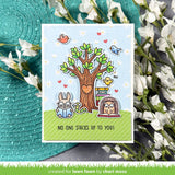 LAWN FAWN: Little Woodland Library Friends | Coloring Stencil
