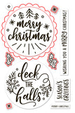 LAWN FAWN: Big Messages | Christmas | Stamp & Die Bundle