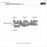 LAWN FAWN: Village Hillside Border | Lawn Cuts Die