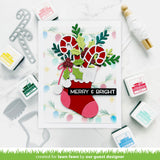 LAWN FAWN: String of Lights | Layering Stencils