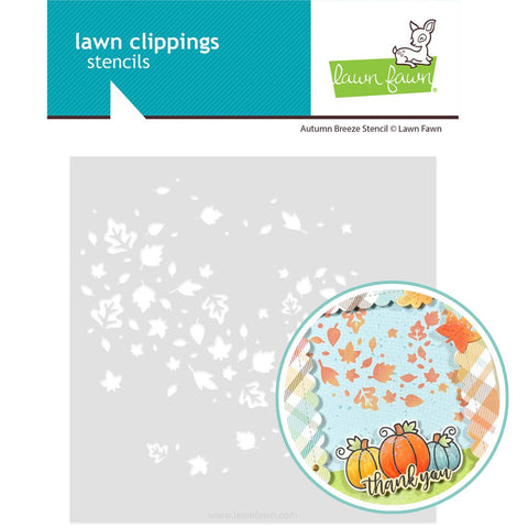 LAWN FAWN: Autumn Breeze | Stencil