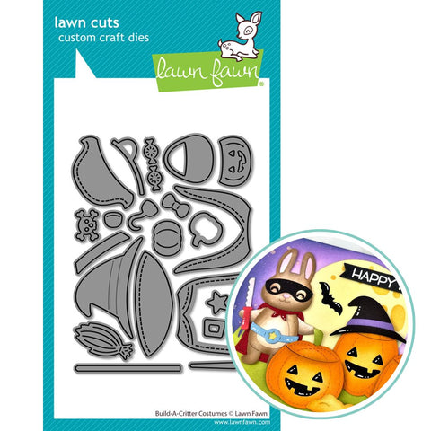 LAWN FAWN: Build a Critter Costumes  | Lawn Cuts Die