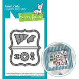 LAWN FAWN: Center Picture Window Card | Holiday | Lawn Cuts Die