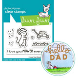 LAWN FAWN: I Love You Mower | Stamp