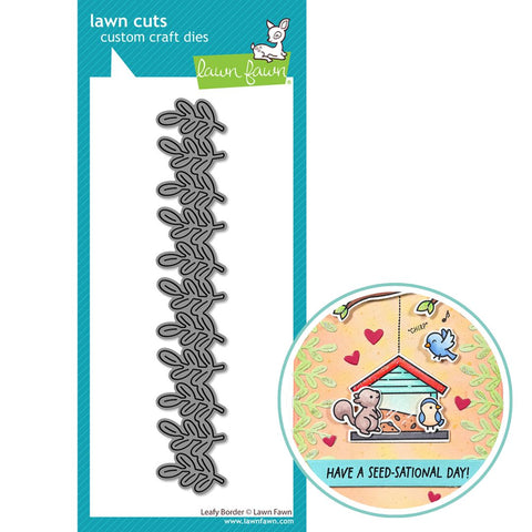 LAWN FAWN: Leafy Border | Lawn Cuts Die
