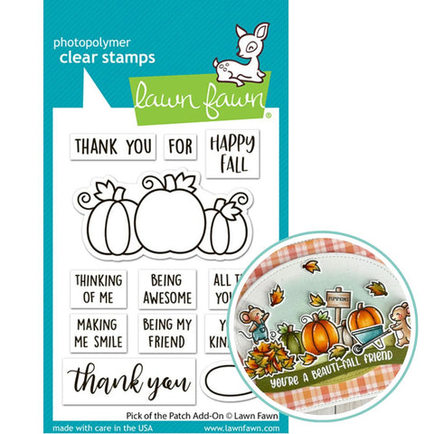 LAWN FAWN: Pick of the Patch Add-on | Stamp
