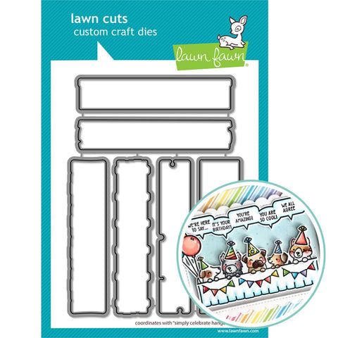 LAWN FAWN: Simply Celebrate Hangouts | Lawn Cuts Die